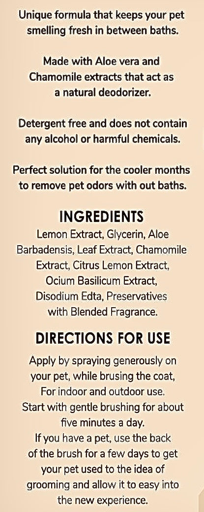 Citrus Fresh: Organic Waterless Shampoo - DRY BATH