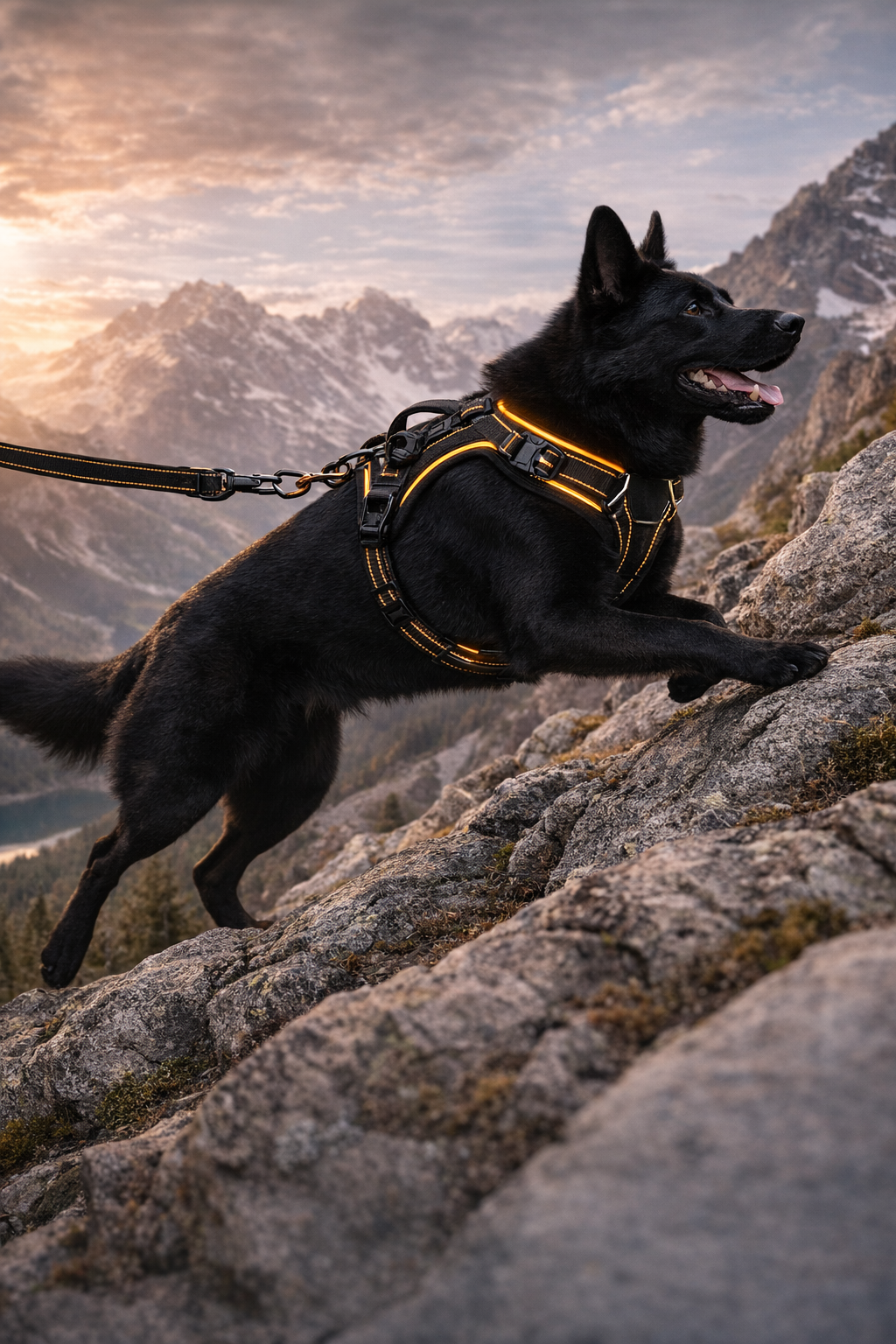 Metro-Command: Reflective High-Stability Harness - Phoenix night