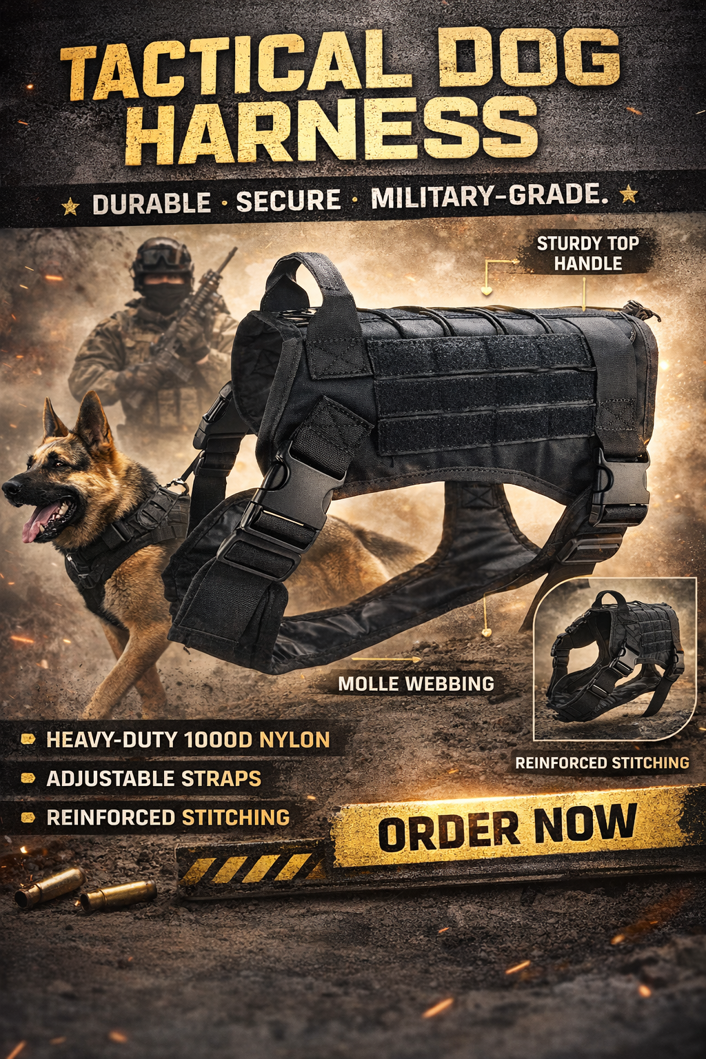 Urban Ops: Ultra-Adjustable Military-Grade Harness